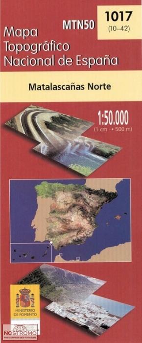 1017 MATALASCAÑAS NORTE | carte topographique CNIG