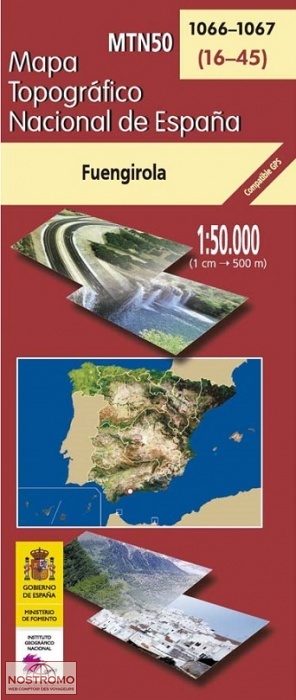 1066-1067 FUENGIROLA | carte topographique CNIG