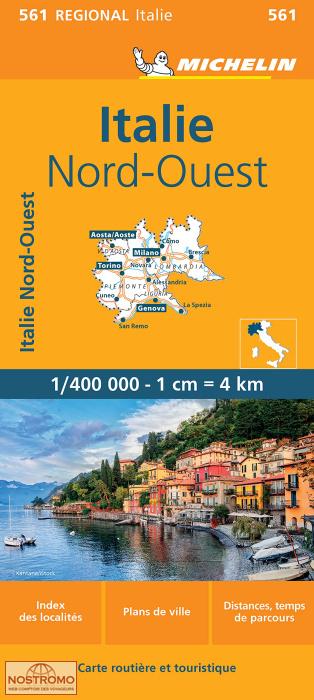 561 ITALIE NORD-OUEST | carte routière Michelin