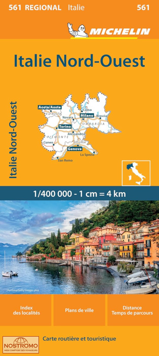561 ITALY NORTHWEST | Michelin road map