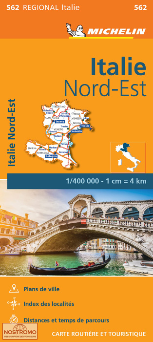 562 ITALIE NORD-EST | carte routière Michelin