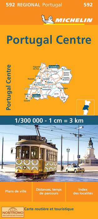 592 CENTRAL PORTUGAL | Michelin road map
