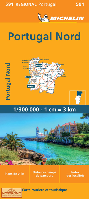 591 PORTUGAL NORTH | Michelin road map