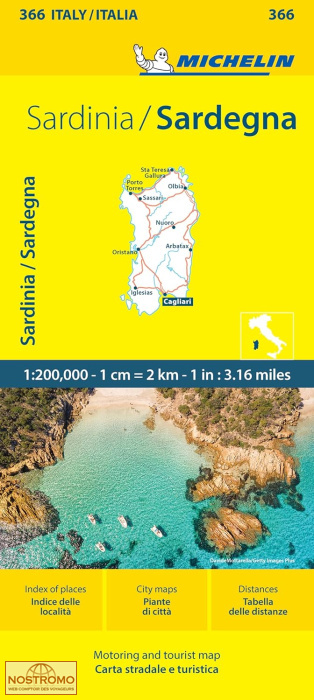 366 SARDINIA | Michelin road map