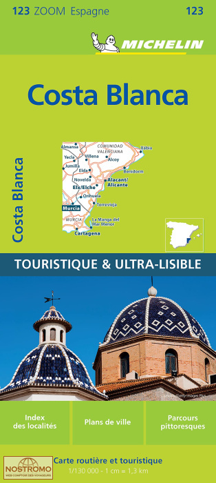 123 COSTA BLANCA | carte routière Michelin