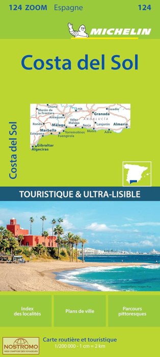124 COSTA DEL SOL | carte routière Michelin