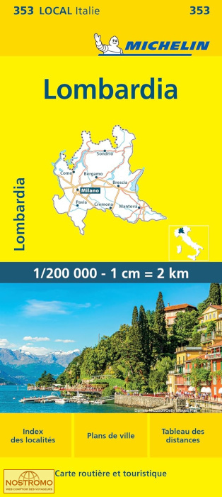 353 LOMBARDIA | Michelin road map