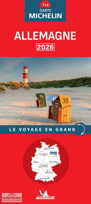 GERMANY 718 | Michelin road map