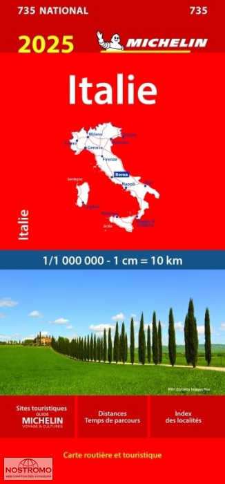 ITALY 735 | Michelin road map