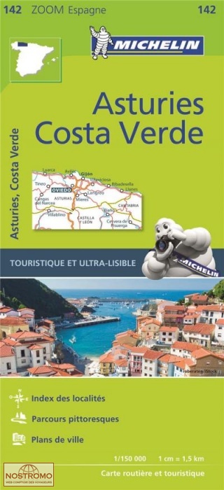 142 ASTURIAS - COSTA VERDE | Michelin road map