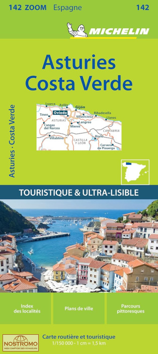142 ASTURIAS - COSTA VERDE | Michelin road map