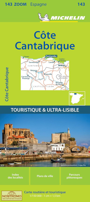 143 CANTABRIA COAST | Michelin road map