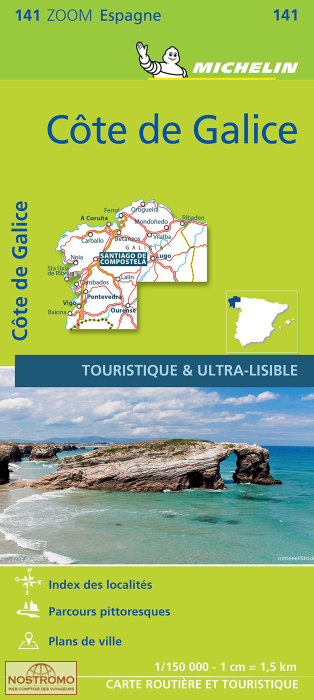 141 GALICIAN COAST | Michelin road map