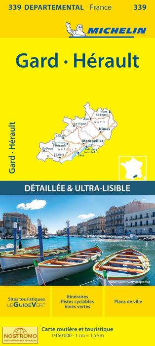 339 GARD - HÉRAULT | Michelin road map