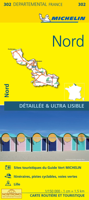 302 NORD | Michelin road map