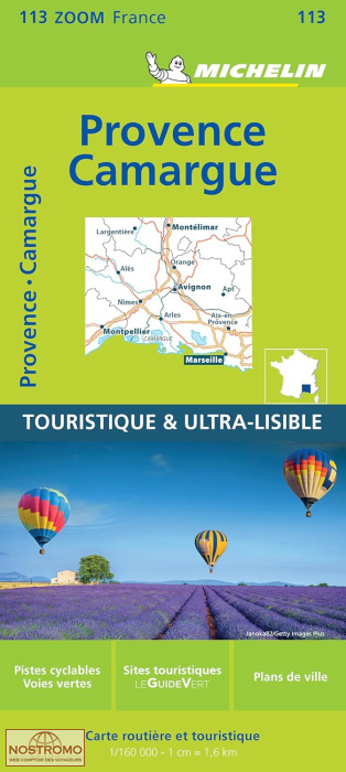 113 PROVENCE - CAMARGUE | Michelin road map