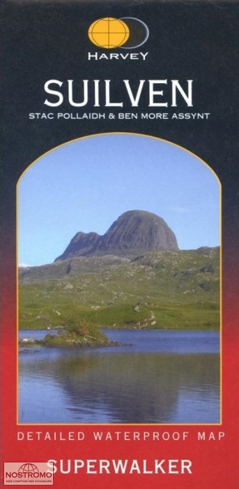 SUILVEN - STAC POLLAIDH & BEN MORE ASSYNT | Harvey hiking map