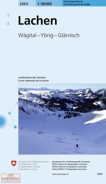 236S LACHEN | Swisstopo winter sports map
