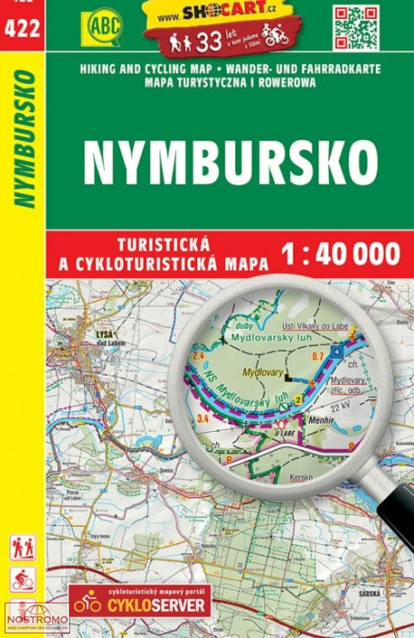 422 NYMBURSKO | carte de randonnée Shocart