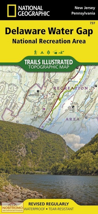 DELAWARE WATER GAP | National Geographic hiking map
