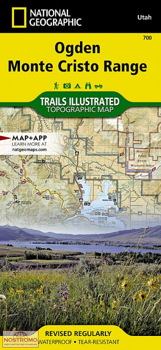 OGDEN - MONTE CRISTO RANGE | National Geographic hiking map