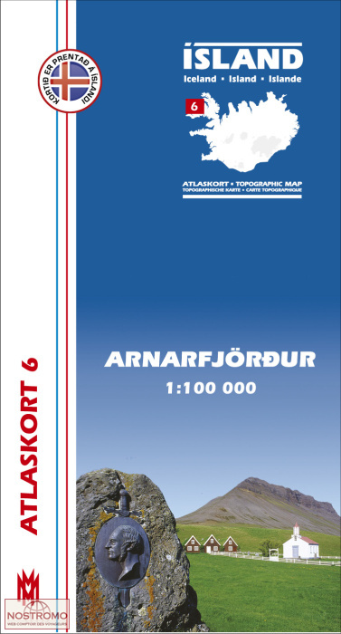 ARNARFJÖRDUR 6 | Mal og Menning hiking map