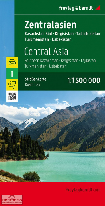 ASIE CENTRALE | carte routière Freytag & Berndt