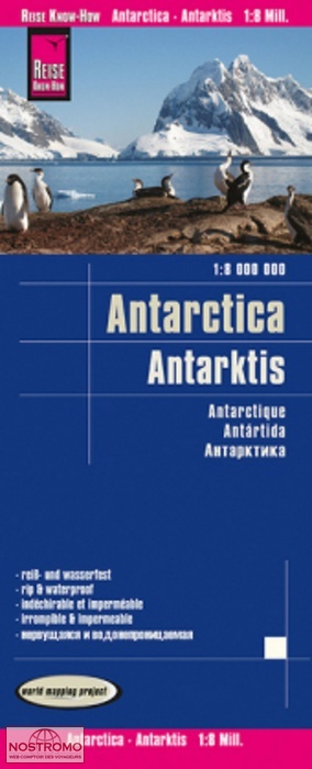 ANTARCTICA | Reise Know-How travel map