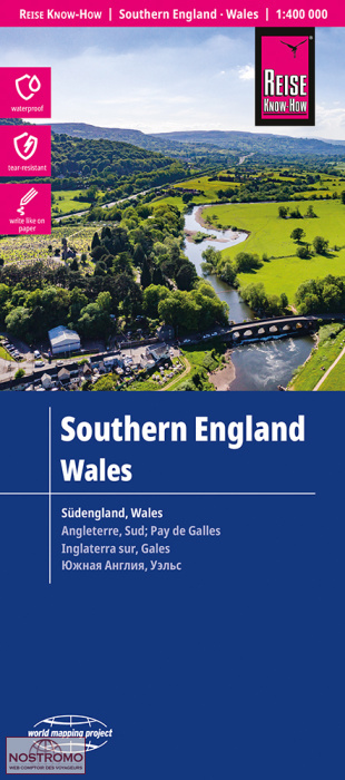 SOUTH ENGLAND - WALES | Reise Know-How road map