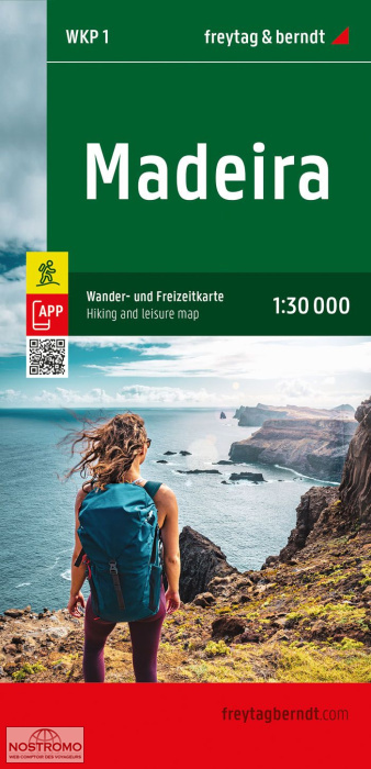 WKP1 MADEIRA | Freytag & Berndt  hiking map