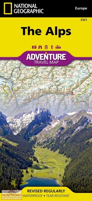 THE ALPS | National Geographic travel map