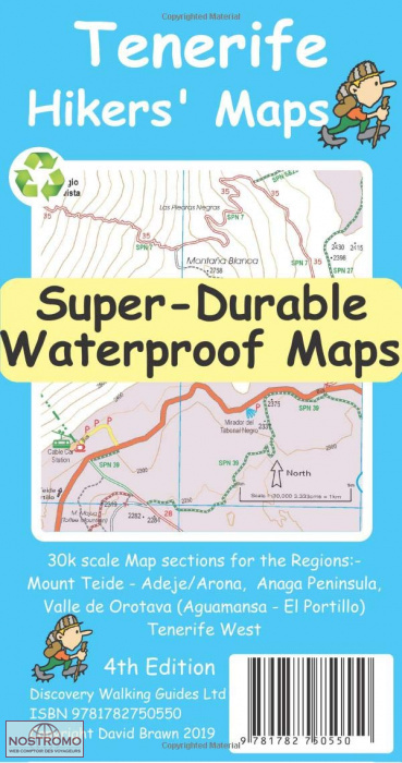 TENERIFE | Discovery Walking Guides hiking map