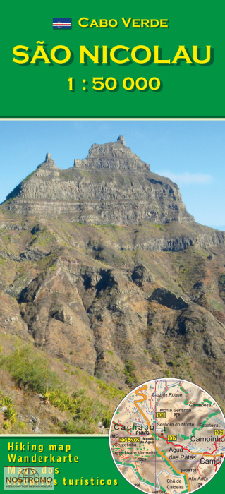 SAO NICOLAU | carte de randonnée AB Kartenverlag