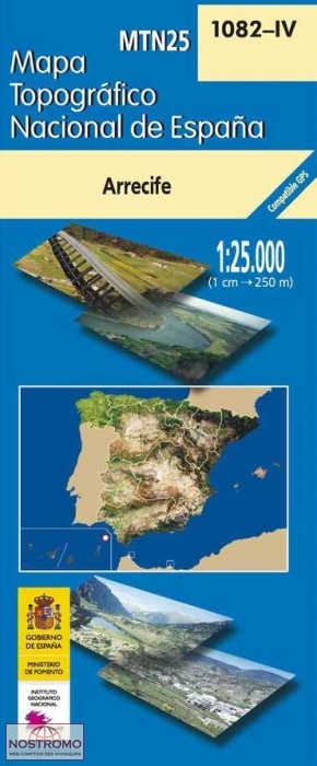 1082-4 ARRECIFE | CNIG topographical map