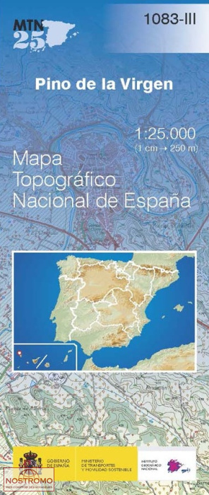 1083-3 PINO DE LA VIRGEN | CNIG topographical map