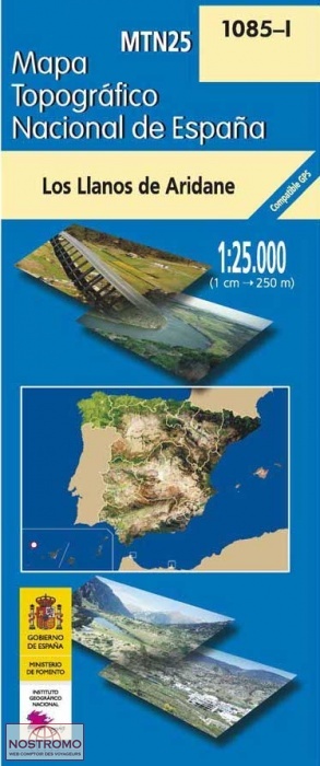 1085-1 LOS LLANOS DE ARIDANE | CNIG topographical map