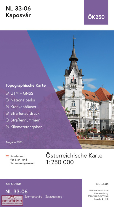 33-06 KASPOVAR | carte topographique BEV