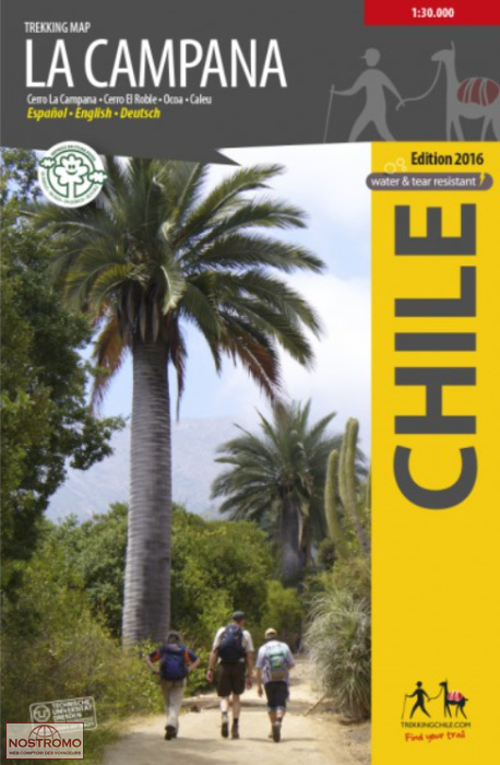 LA CAMPANA | Trekkingchile trekking map