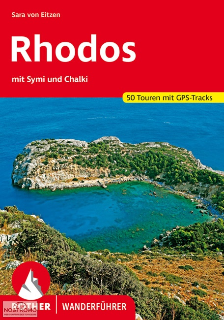 RHODES - SYMI - CHALKI | guide de randonnée Rother