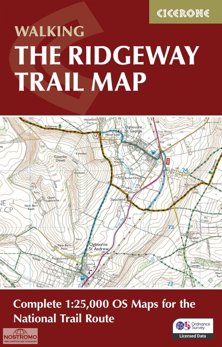 THE RIDGEWAY TRAIL | cartes de randonnée Cicerone