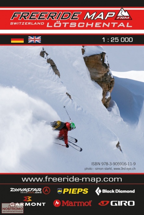 LÖTSCHENTAL | Freeride skiing map