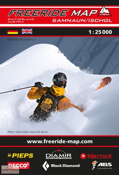 SAMNAUN - ISCHGL | Freeride skiing map