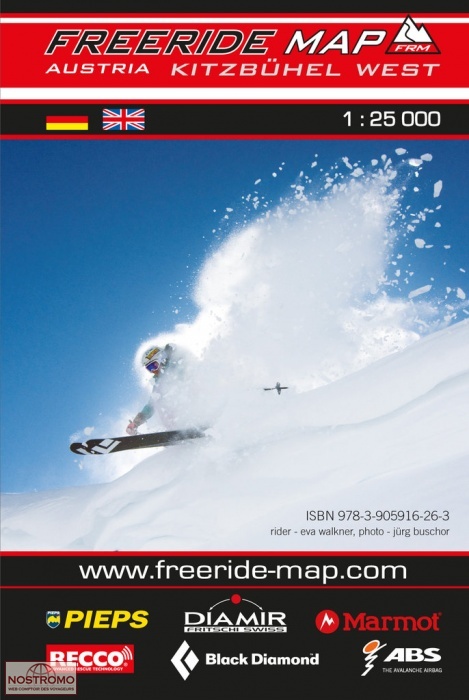 KITZBÜHEL WEST | Freeride skiing map