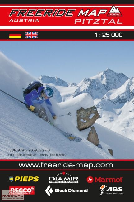 PITZTAL | Freeride skiing map