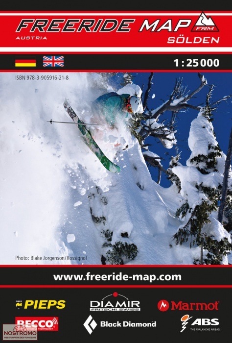 SÖLDEN | Freeride skiing map