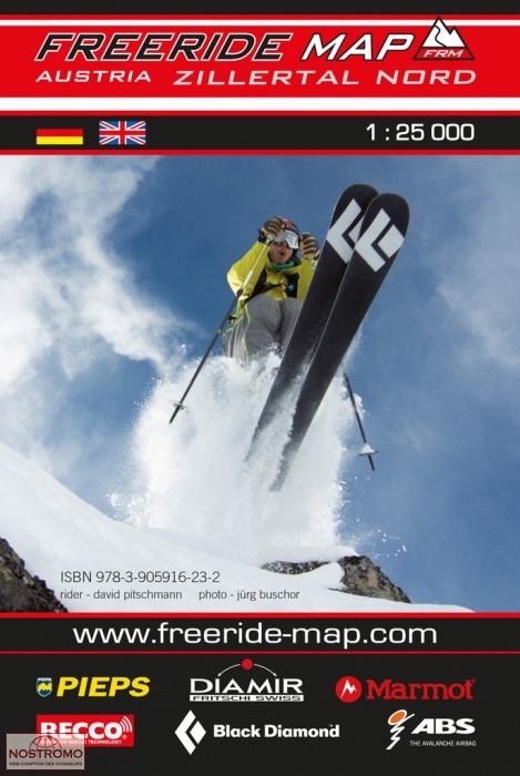 ZILLERTAL NORD | Freeride skiing map