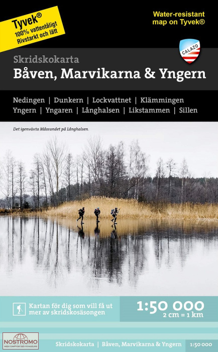 BÅVEN - MARVIKARNA - YNGERN | Calazo winter sports map