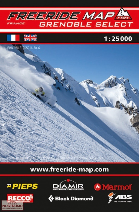 GRENOBLE SELECT | Freeride skiing map