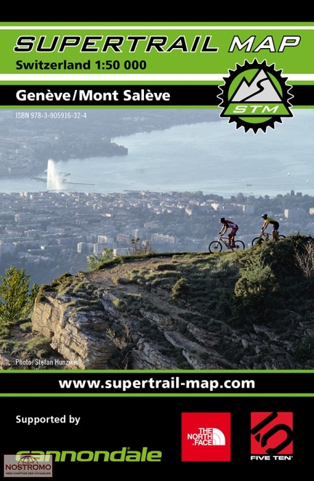 GENÈVE - MONT SALÈVE | Supertrail biking map