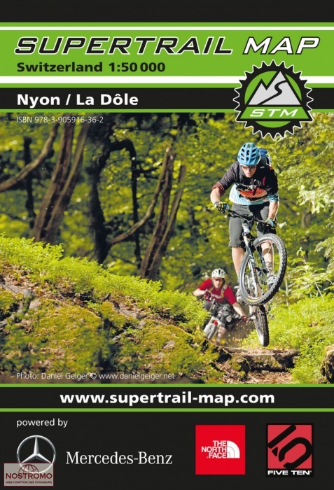 NYON - LA DÔLE | Supertrail biking map